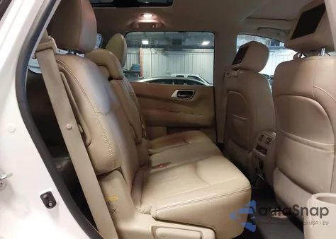 2014 Nissan Pathfinder Platinum from USA, damaged, VIN 5N1AR2MM9EC647310